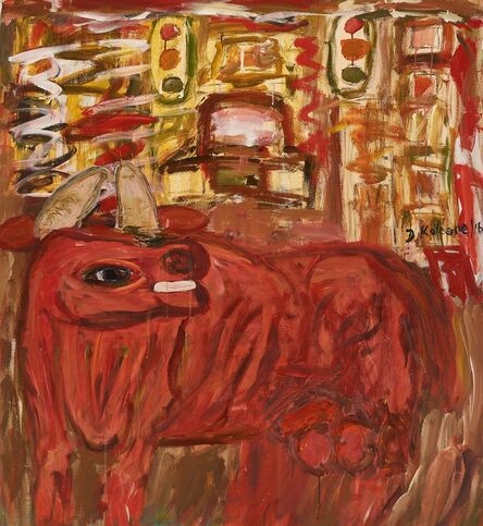 David Koloane, ‘Bull in the city’, 2016