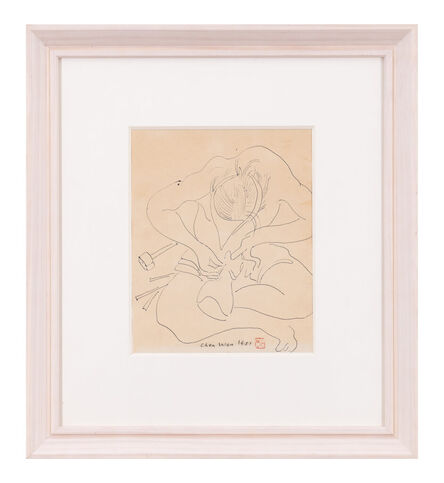 Chen Wen Hsi, ‘Sketch Of A Craftsman’, 1940-1960