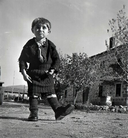 David Seymour, ‘Elefteria and her new shoes’, 1949