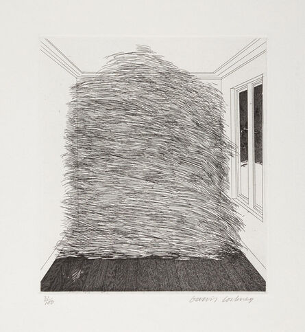 David Hockney, ‘A Room Full of Straw’, 1969