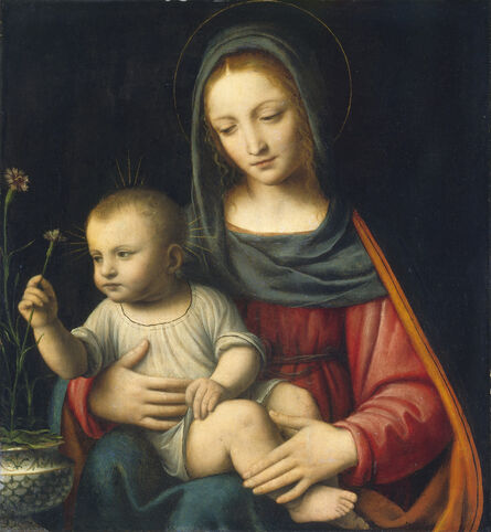 Bernardino Luini, ‘The Madonna of the Carnation’, ca. 1515