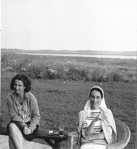 John Jonas Gruen, ‘Jane Freilicher and Jane Wilson, Water Mill, New York’, 1962