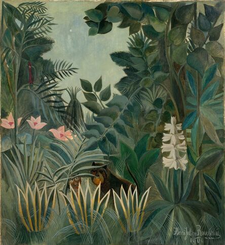 Henri Rousseau, ‘The Equatorial Jungle’, 1909