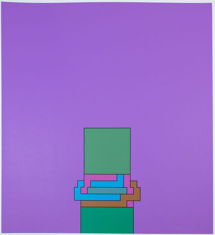 Robyn Denny (1930-2014), ‘The Heavenly Suite (purple)’, 1971