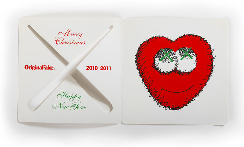 KAWS, ‘ORIGINALFAKE HOLIDAY CARD’, 2010-2011, Other, Folding holiday card, DIGARD AUCTION