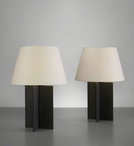 Jean-Michel Frank, ‘Pair of "Croisillon" table lamps’, circa 1940