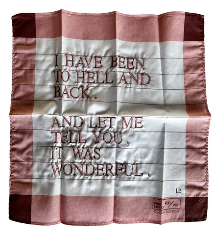 Louise Bourgeois, ‘Untitled (I Have Been To Hell and Back)’, 1996-published 2007