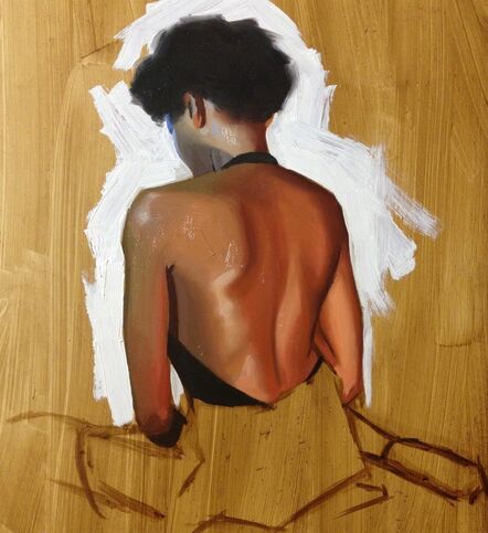 Jas Knight, ‘Study for Woman's Back Homage’, 2014