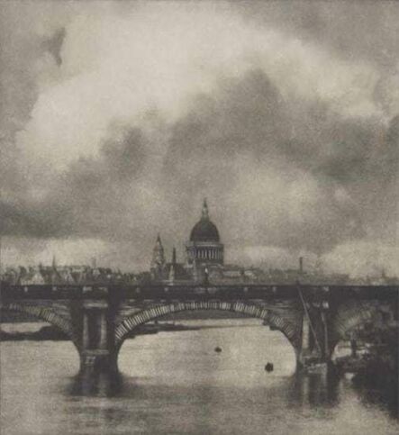 Alvin Langdon Coburn, ‘St. Paul's from the River Thames’, ca. 1910