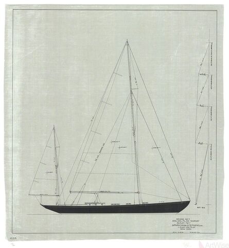 Olin Stephens, ‘Dorade: Sail Plan, 1936’, 2004