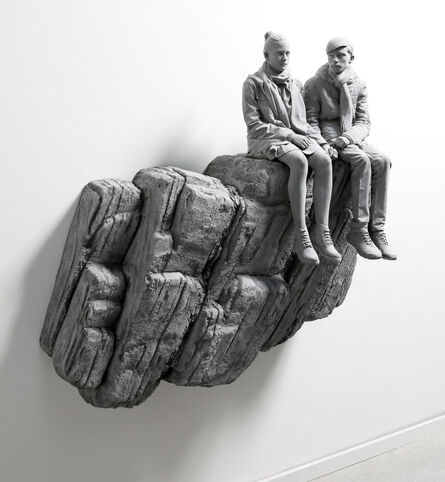 Hans Op de Beeck, ‘The Cliff (wall piece) (small version)’, 2019