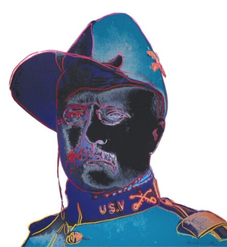 Andy Warhol, ‘Teddy Roosevelt, from Cowboys and Indians, F.S. II 386’, 1986
