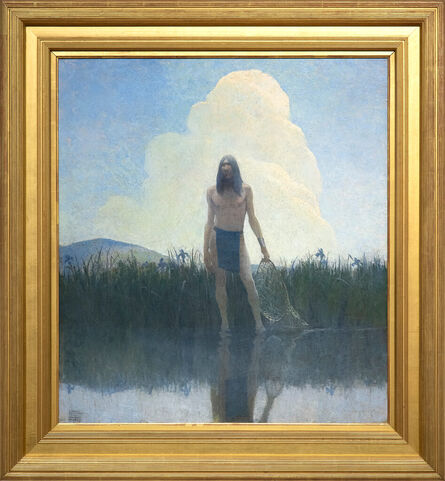 N.C. Wyeth, ‘Summer. "Hush"’, 1909