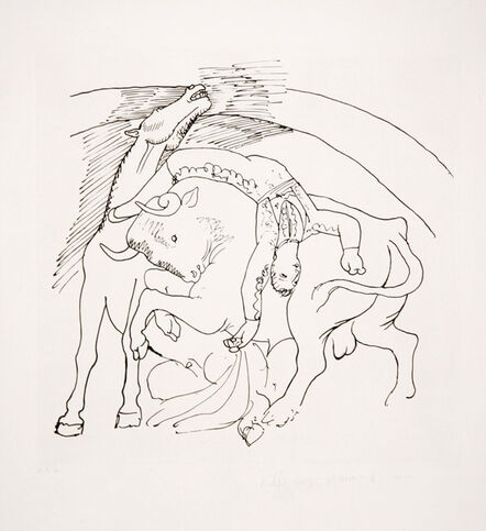 Pablo Picasso, ‘Taureau et Cheval, 1921’, 1979-1982