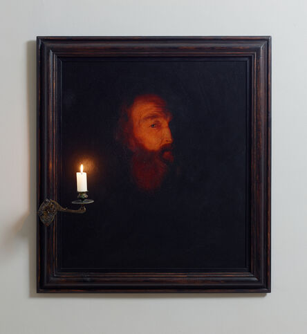 Nancy Fouts, ‘Man with Candle (after Godfried Schalcken)’, 2013