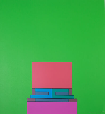 Robyn Denny (1930-2014), ‘The Heavenly Suite (green)’, 1971