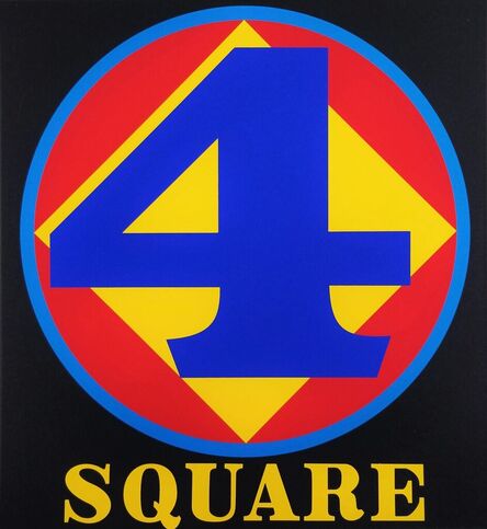 Robert Indiana, ‘Polygon: Square (Four)’, 1997