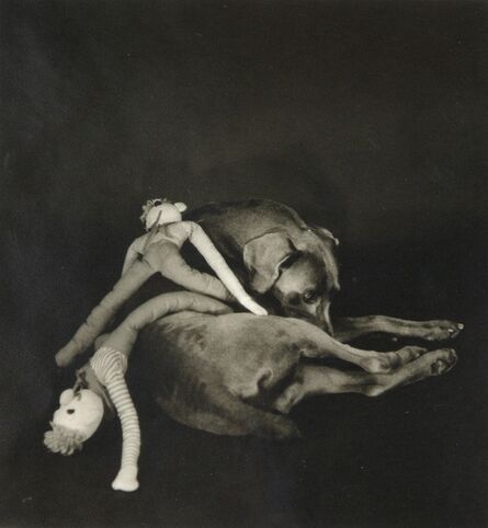 William Wegman, ‘Three Dolls (From Man Ray:  A Portfolio of 10 Photographs)’, 1982