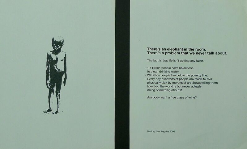 Banksy, ‘Barely Legal’, 2006, Ephemera or Merchandise, Paper, Bengtsson Fine Art