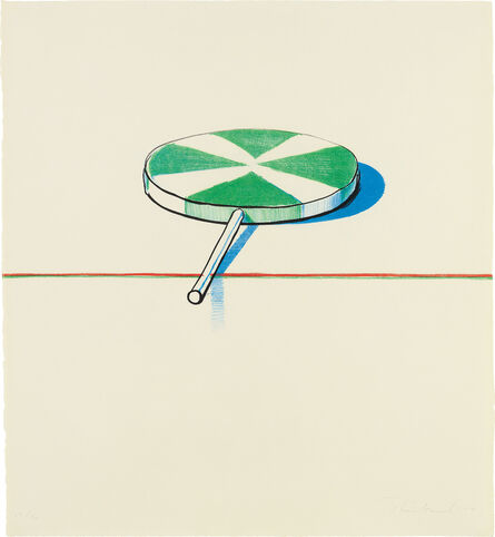 Wayne Thiebaud, ‘Large Sucker, from Seven Still Lifes and a Rabbit’, 1971