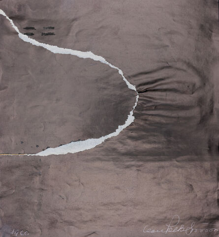 Leon Polk Smith, ‘untitled (torn drawing)’, 1960