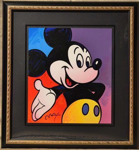 Peter Max, ‘Mickey Mouse (The Complete Set of 4 Hand-Signed Color Lithographs) by Peter Max’, 1995