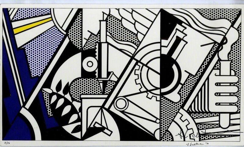 Roy Lichtenstein, ‘Signed and Numbered Silkscreen on Card’, 1970, Print, Silkscreen on card stock, Alpha 137 Gallery Gallery Auction