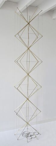 Elise Eeraerts, ‘Plan 2: Octagonal Prisms- Reconstructing a Column’, 2014