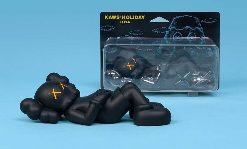 KAWS, ‘KAWS Black Holiday Companion Japan (KAWS black companion)’, 2019, Sculpture, Vinyl, Cast Resin, Lot 180 Gallery
