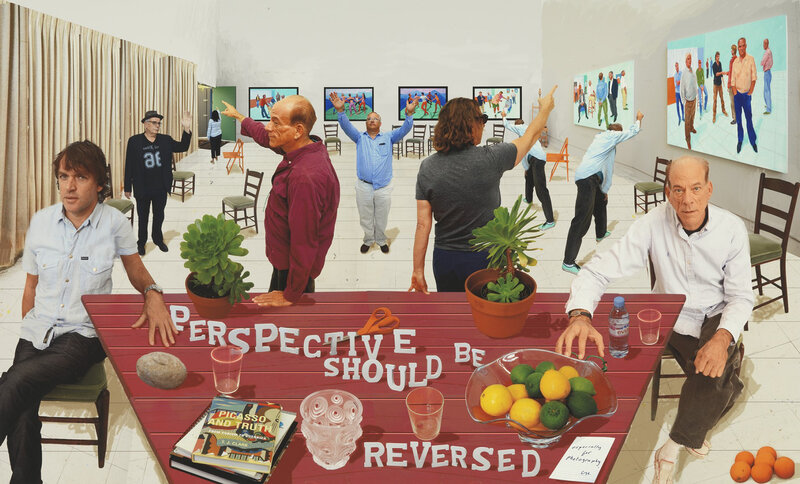 David Hockney, ‘Perspective Should be Reversed’, 2014, Print, Photographic drawing print, Upsilon Gallery
