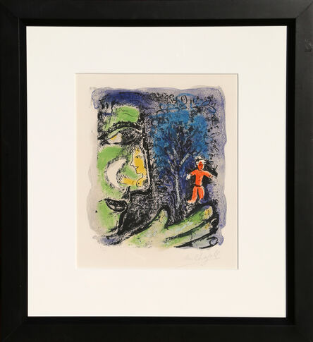 Marc Chagall, ‘Le Profil et L'Enfant Rouge’, 1960