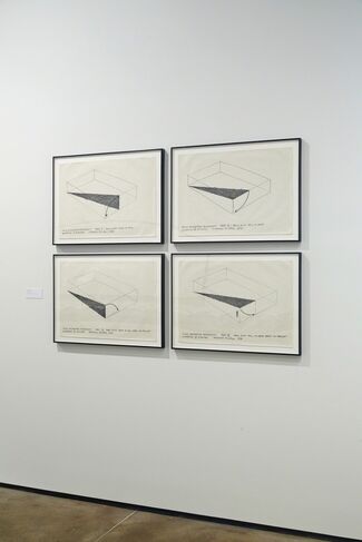 Anthony McCall: Notebooks & Duration Drawings, 1972-2013, installation view