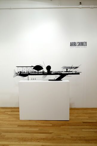 AKIRA SHIMIZU: Scattering Scale, installation view