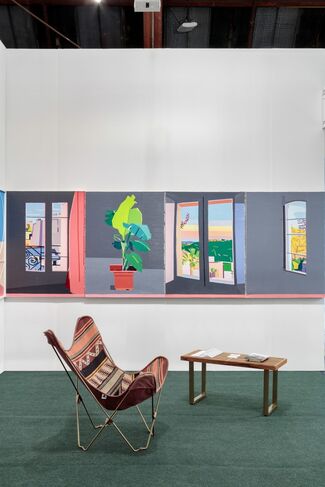 Derouillon at Art Los Angeles Contemporary 2019, installation view
