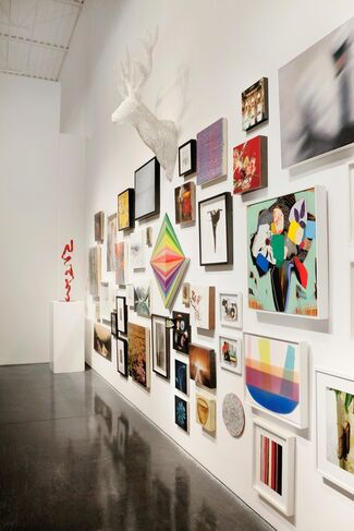"Deck the Walls!" - Group Show, installation view