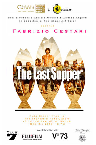 Fabrizio Cestari:  The Last Supper, installation view