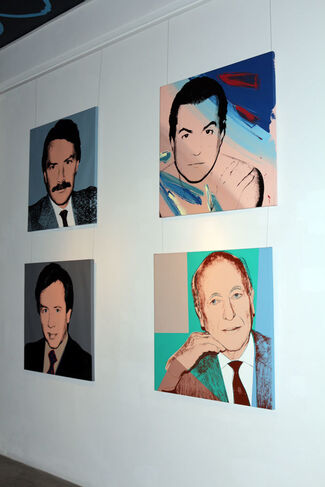 Andy's Socialites, installation view
