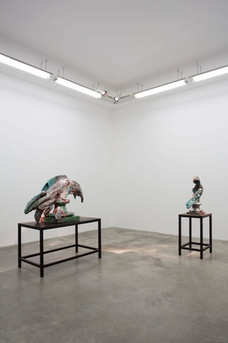 Johan Creten: The Vivisector, installation view