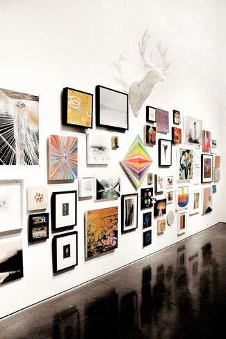 "Deck the Walls!" - Group Show, installation view