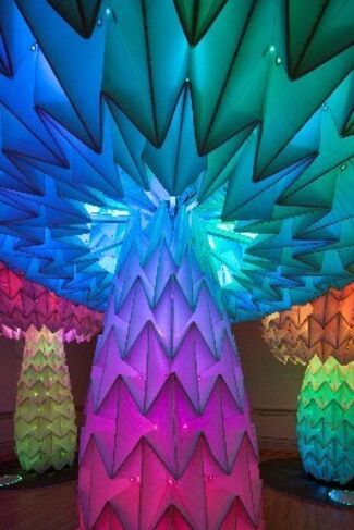 No Spectators: The Art of Burning Man, installation view