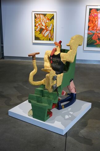 Relax in Electric Chair: Peter Saul at di Rosa, installation view
