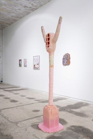 Monika Grabuschnigg : Fantasy electrifies my hand, installation view