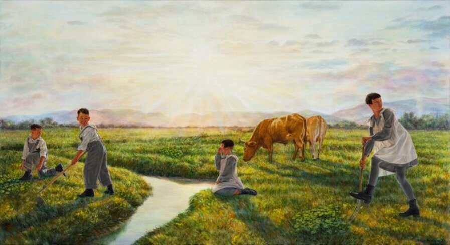 Study for nîtisân (My Sibling)