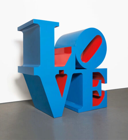 Robert Indiana, ‘LOVE (Blue Outside Red Inside)’, 1995