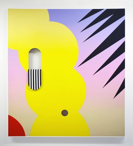 Derek Mainella, ‘Untitled (Lavender Pink Beige Yellow)’, 2017