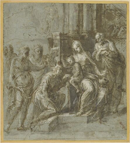 Biagio Pupini, ‘The Adoration of the Magi’, 1551