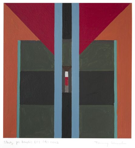 Fanny Sanin, ‘Study for a Painting No. 1 (4)’, 2012