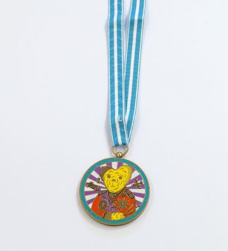 Grayson Perry, ‘Teddy Bear Necklace Medal’, 2018