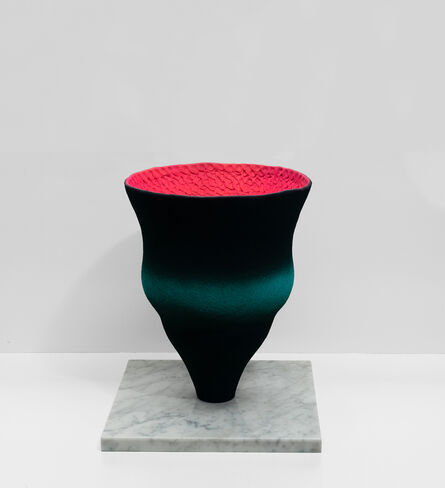 Henry Hudson & Richard Hudson, ‘Blue Gradient Pink Pot’, 2022