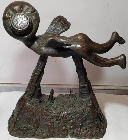 Subrata Biswas, ‘City Bred, Bronze Sculpture by Contemporary Artist "In Stock"’, 2000-2019